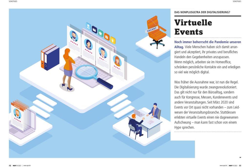 virtuelle Events - EOA.Live - hybride Events 