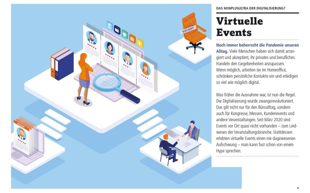 virtuelle Events - EOA.Live - hybride Events