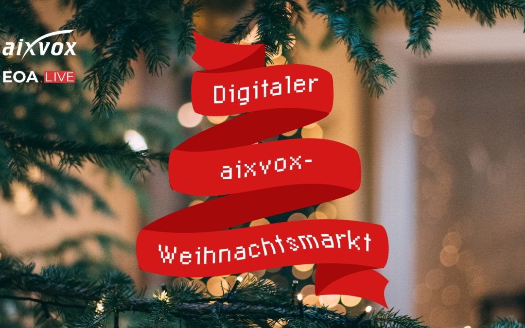 Die Gewinner des ersten digitalen aixvox Weihnachtsmarktes 2021